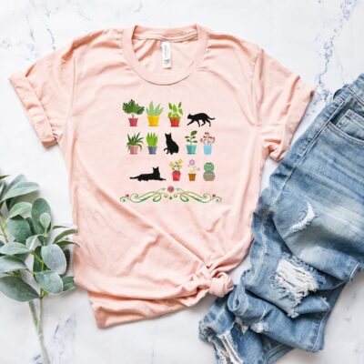 Cats and Plants Shirt