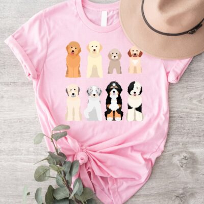 Doodle Poodle Dog Theme Shirt