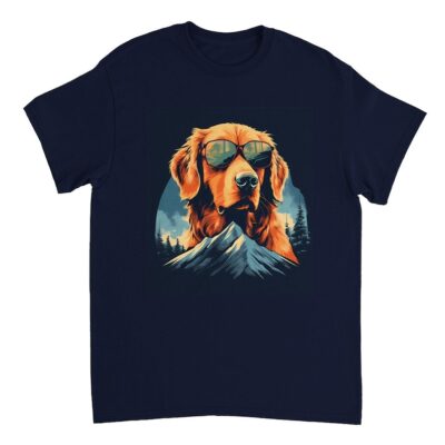 Golden Retriever Cool Mountains Shirt